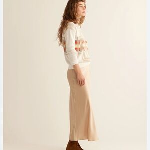 Pendleton Cream Maxi Skirt - M